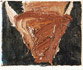 Cow head 25x30cm 2006