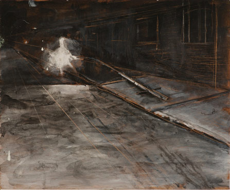The Leaning Lamp 46 x 42cm 